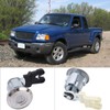 Car Front Door Lock Cylinder Set XL2Z7821990AC Replacement For Ford