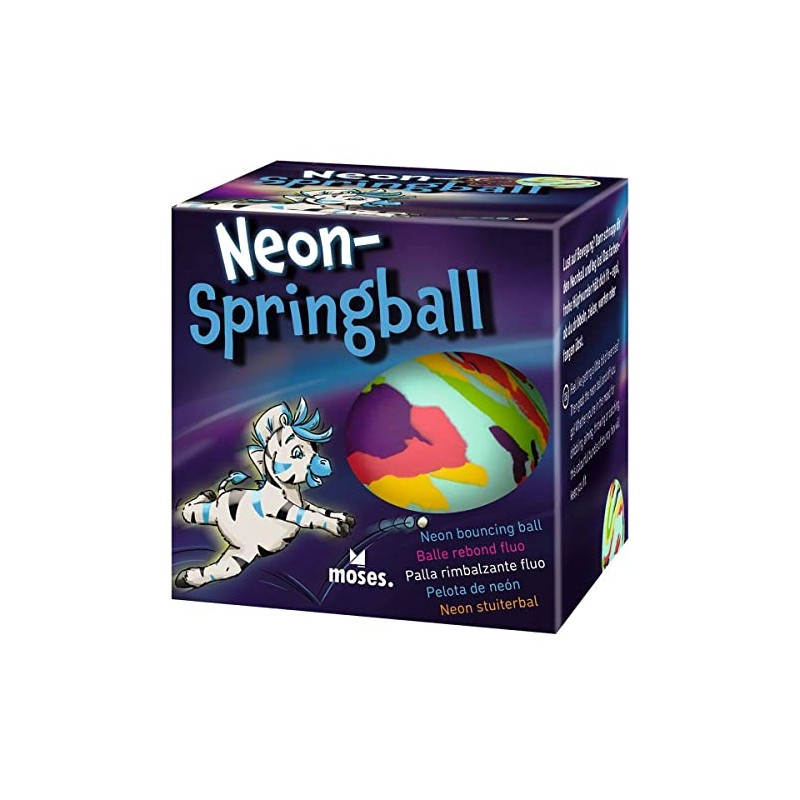 Neon Spring Ball Moses38197 Assorted