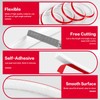 Flexible Quarter Round Molding Peel and Stick Rubber Trim Molding