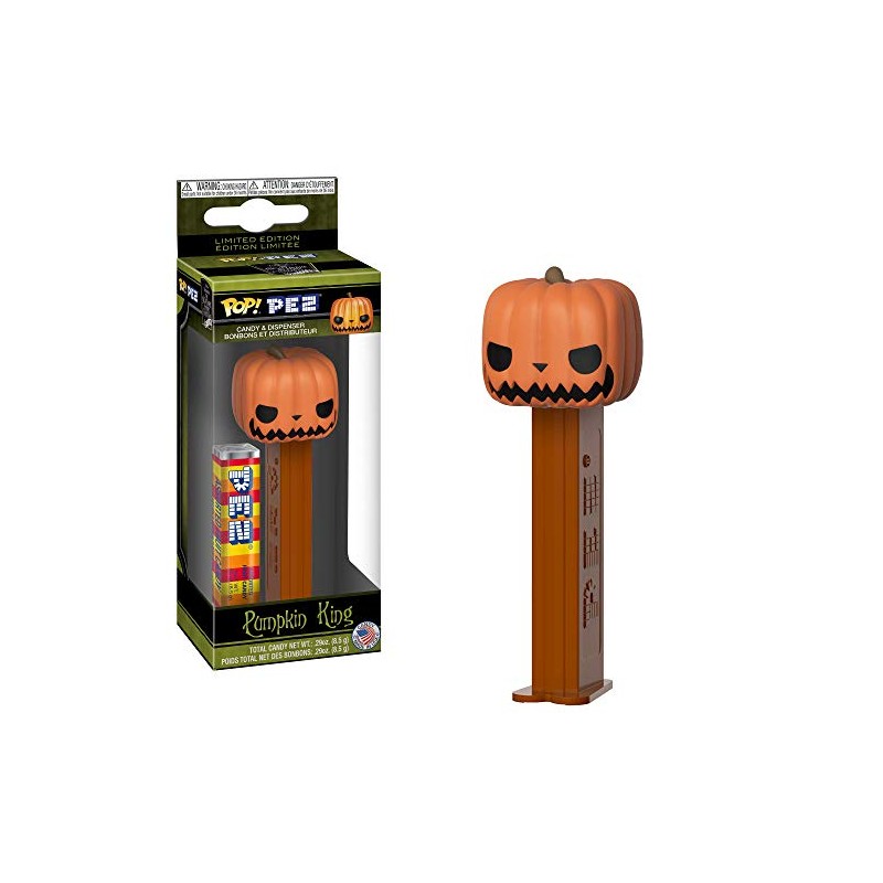 Funko 35949 Pop Pez: Nightmare Before Christmas - Pumpkin King,