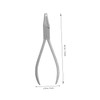 SEWACC Stainless Steel Eyeglass Nose Pad Plier Durable Lightweight Tool