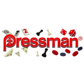 Pressman Family Classics Checkers -- with Folding Board and Interlocking Checkers