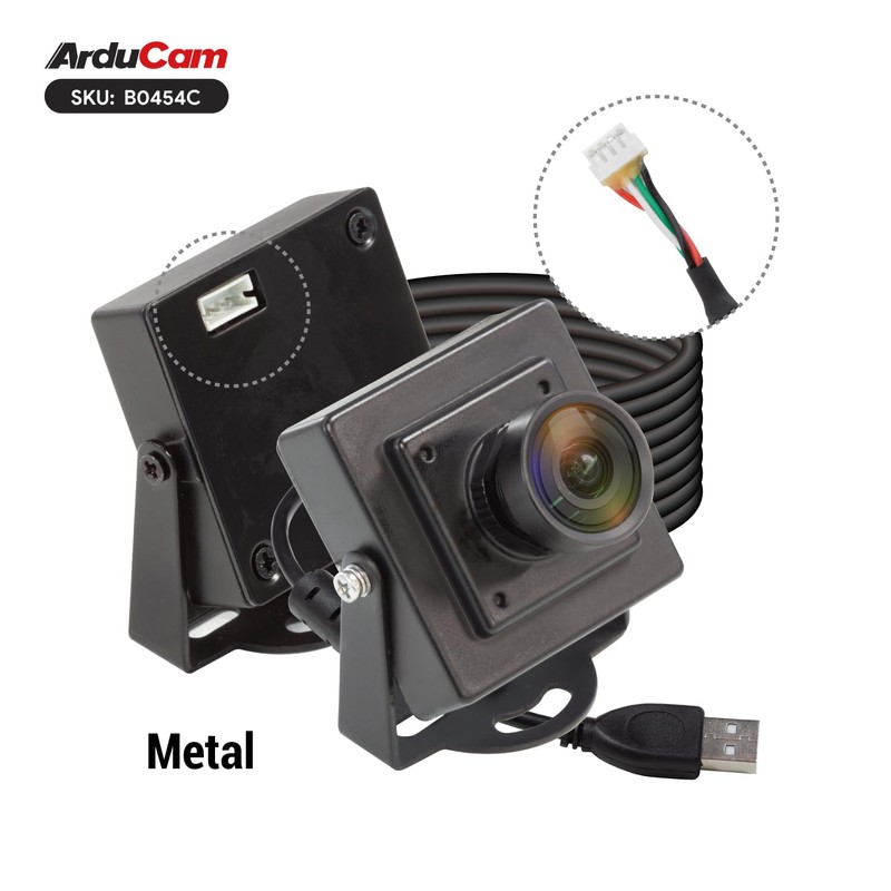 Arducam OV5648 USB Camera Module, 5MP USB Webcam, 110°(D) Wide