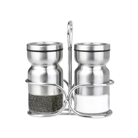 Cuisinox Salt and Pepper Shaker Set with Caddy