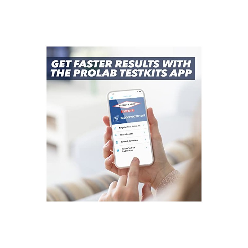 ProLab Radon in Water Test Kit. Emailed Results Within 1