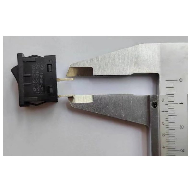 CRT-1115-R Power Switch Black Unlocked Self Reset for DEFOND