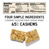 South 40 Snacks Crunchy Cashew Bar, Just 4 Ingredients, Touch