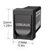 CHELINK USB AUX Flush Mount - Car Dashboard Panel Jack
