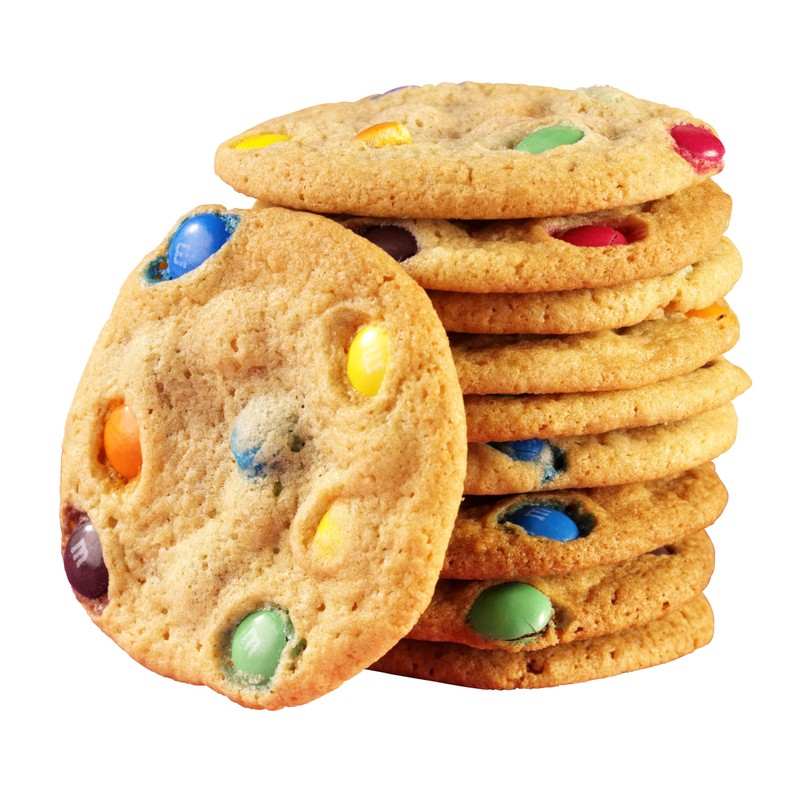 Bakerdale Candy Coated Chocolate Chips 28 oz Reclosable jar