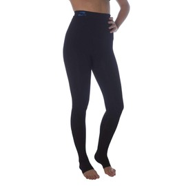 CzSalus Flat Weave Slimming Compression Leggings, 18-21 mmHg , for Lipedema-Lymphedema - Black - XXX-Large