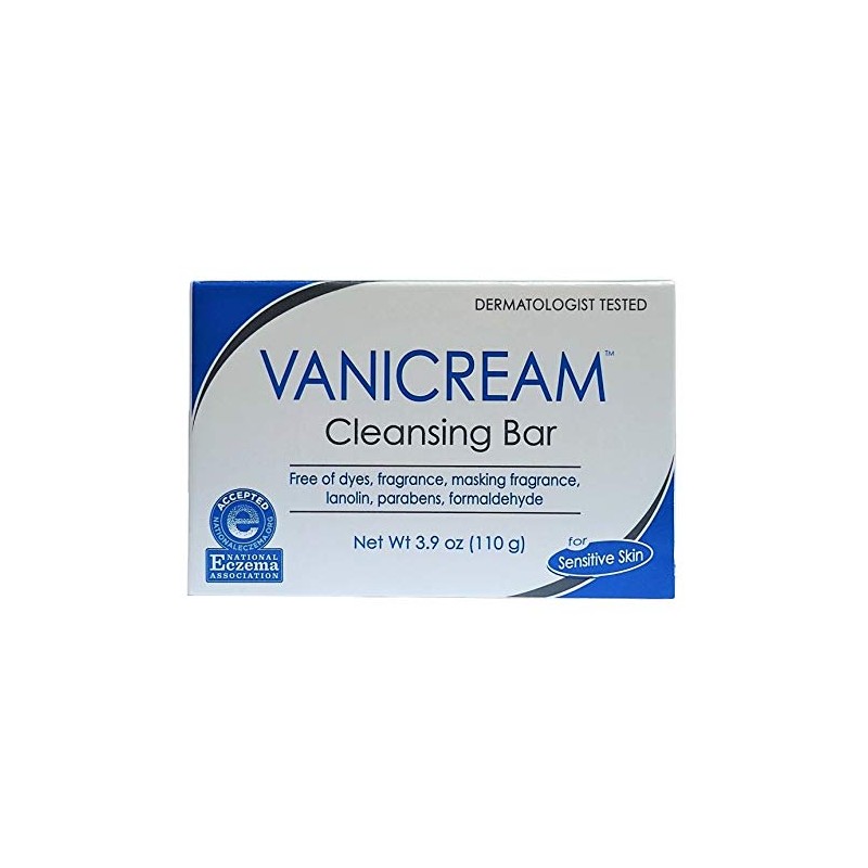 VANICREAM Cleansing Bar for Sensitive Skin 3.9 oz