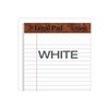 TOPS 7500 Legal Pads, Jr. Legal Ruled, Top Perf., 50Shts,