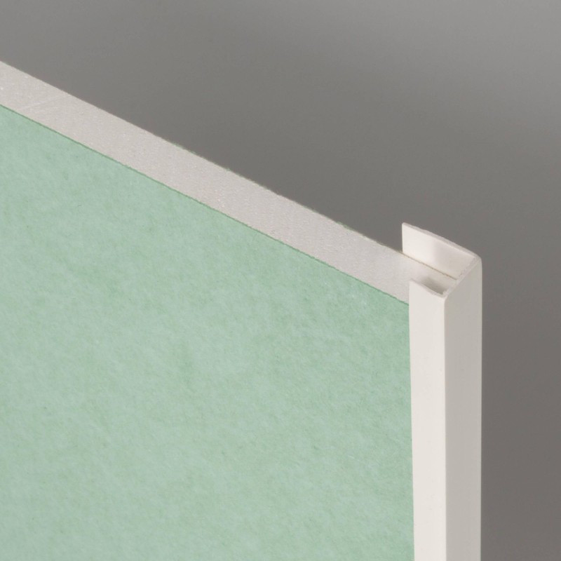 PROTEKTOR 3741 U-Profile PVC Edging Profile Plasterboard 12.5 cm 200