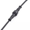WESIRI 5Pairs 4pin Black Electrical Connector LED Connector for LED