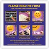 Anne Print Solutions Caution High Radiation Area Stickers Pack of