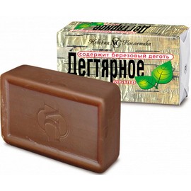 Tar soap (Birch Tar) Birch Soap Made in Russia