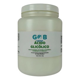 Crema De Ácido Glicólico Ozonizada - Gob - 1 Kilo Neutra