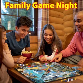 Funwares Funwares National Parks Pursuit Trivia Board Game Just Got Better - All 275 Trivia Questions Updated! Explore All 63 U.S. National Parks, Family Board Game for Kids, Teens and Adults, 2-6 Players