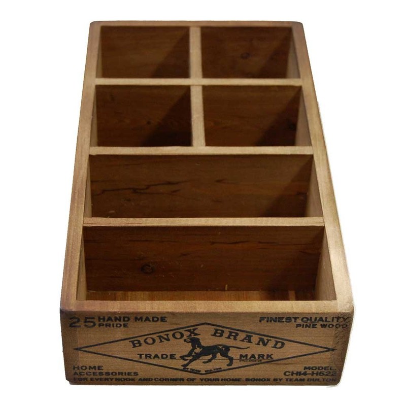 Dalton Wood Box Wooden Organizer Box (h522nt)