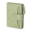 SENDEFN Small Wallet for Woman Leather RFID Blocking Bifold Zipper
