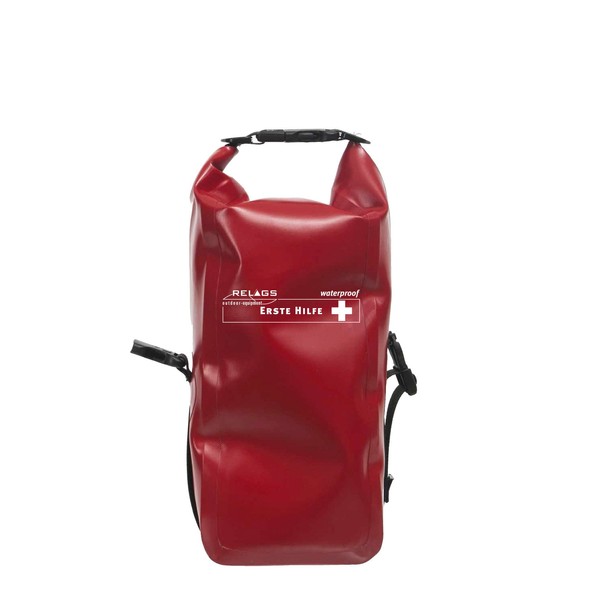 Relags Standard Waterproof First Aid Kit, Red, One Size