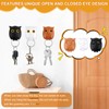 Exbrith Pack of 3 Key Hooks Owl, Owl Magnetic Key