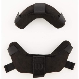 Wilson WTA3817NA Replacement Mask Pad Baseball Hard Replacement Mask Pad for Umpire Gear (Referee), Black