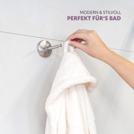bremermann PIAZZA Bathroom Range Multi-Functional Hook, Towel Hook, Wall Hook
