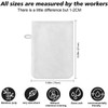 PHOGARY Pack of 10 Face Cloths Wash Mitt Flannel Removal