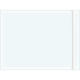 Clear Adhesive Side Loading Packing List Document Envelopes, 9" x 12" Resealable Pouch for Attaching Packing Slips, Invoices and Important Papers to Packages, Shipments and Mailings (Pack of 1000)