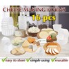 Kit de fabricación de queso suave para principiantes, moldes de