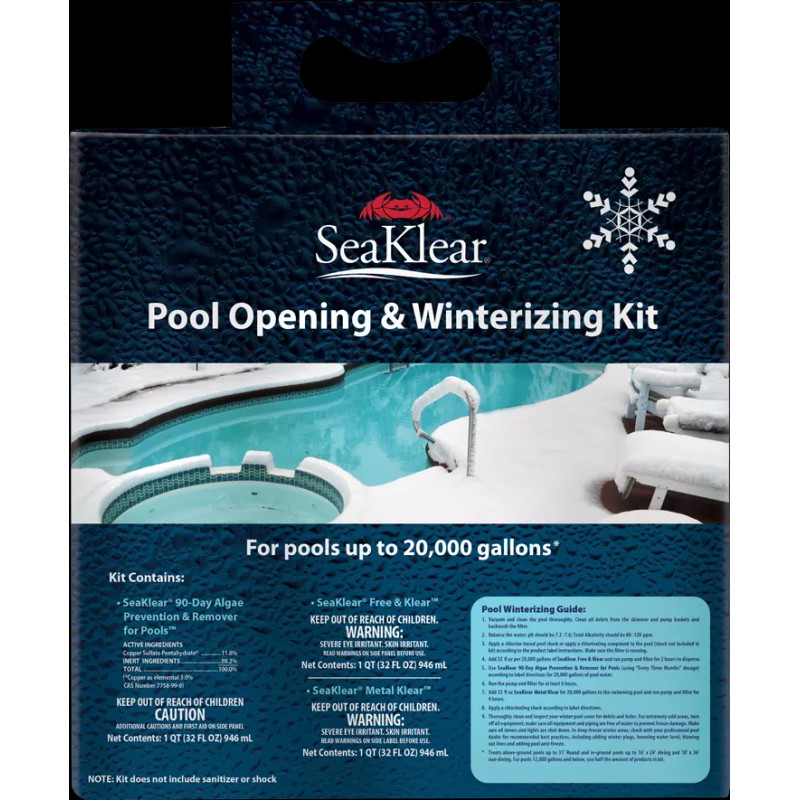 SeaKlear Opening & Winterizing Kit