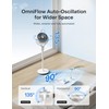 PELONIS Pedestal Fan, Air Circulator, Ultra OmniFlow (135°+90°Auto Oscillation), Quiet