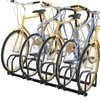 WALMANN 5 Bikes Floor Bike Stand, Bike Parking Rack Garage
