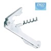 Ekco Destapador Sacacorcho Acero Cromado Navaja Ekco 3 En 1