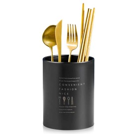 Cyrank Kitchen Utensil Holder, Utensil Holder, Cutlery Basket, Cooking Utensils Holder, Utensil Holder, Utensil Holder, Kitchen Utensils Container for Sticks, Forks, Spoons, 10 x 13 cm