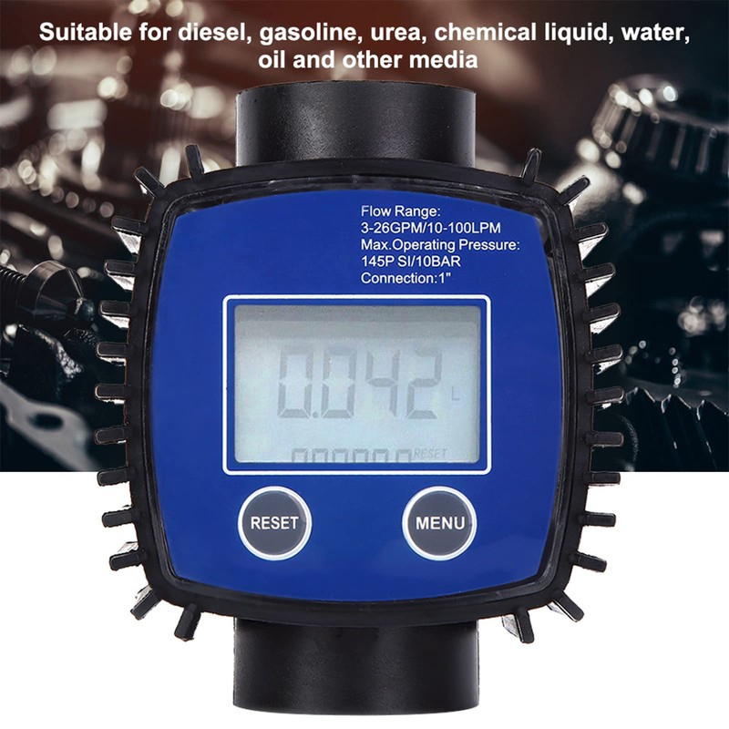 Fuel Meter Digital Display Flow Meter Flowmeter High Accuracy Water