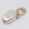 2Pcs for Jeep Key Fob Cover Soft TPU Fits for
