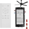 Ceiling Fan Light Remote Control Kit with Small Receiver -