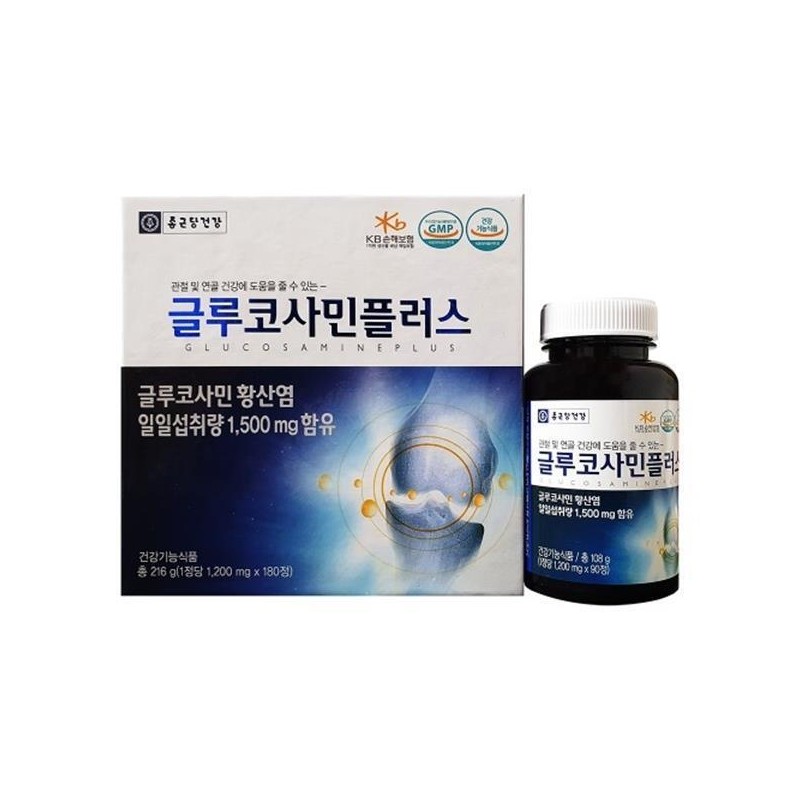 Chong Kun Dang Glucosamine Nutritional Supplement 180 Tablets Glucosamine Glucosamine