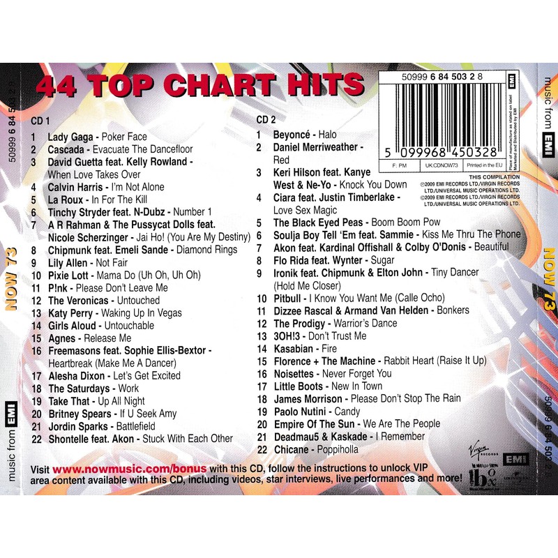 Vol. 73-Now That's What I Call Music