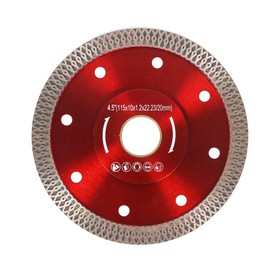 marddpair 2Pcs 4.5 Inch Diamond Porcelain Saw Blades Ceramic Cutting Disc Wheels for Cutting Ceramic Tile Porcelain Granite Marbles