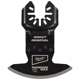 Milwaukee Open-Lok Diamond Max Diamond Grit Grout Removal Multi-Tool Blade 5Pk