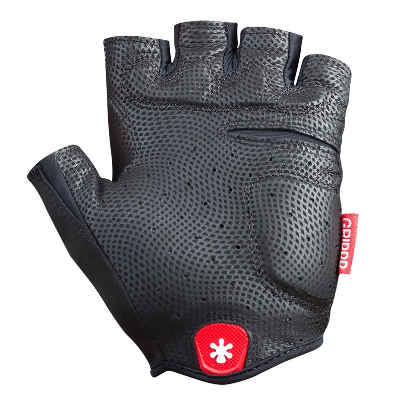Hirzl Grippp Tour 2.0 Short Finger Unisex Cycling Gloves (Black,
