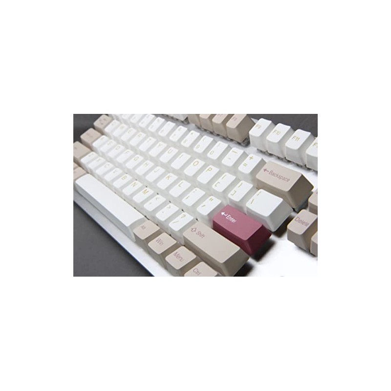 Tai-Hao 137 Key Shell Sand Beach ABS Double Shot Keycap