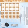 Professional Ingrown Toenail Set with Breathable Ingrown Toenail Strips, Curved