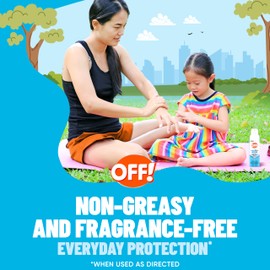 OFF! Insect Repellent Aerosol for Adults & Kids, Fragrance-Free Bug Spray for Everyday Protection from Mosquitoes, 5 oz
