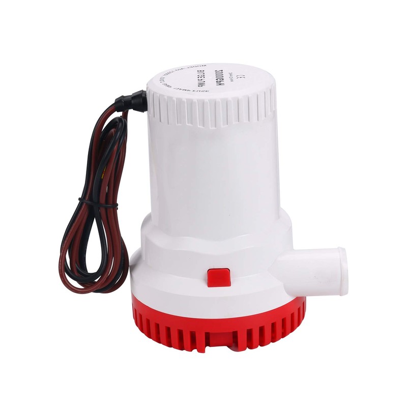 NovelBee 12V 2000 GPH Boat Marine Electric Submersible Bilge Pump