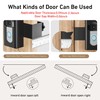 Anti-Theft Video Doorbell Mount,AHBTEYM Mount No Drill Bracket Holder Accessories
