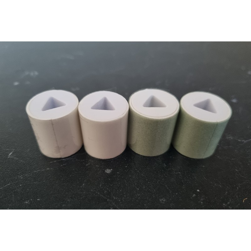 Electric Nail Polisher Buffer Rolls Refill Replacement Rollers 4 pcs